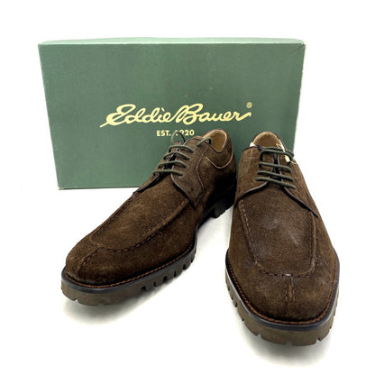 【中古品】【メンズ】 Eddie Bauer エディー・バウアー SUEDE DRESS SHOES スエード ドレスシューズ 靴 164-241120-as-24-izu サイズ：8 カラー：ブラウン 万代Net店