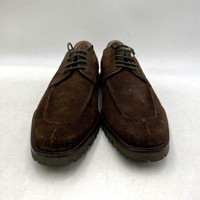 【中古品】【メンズ】 Eddie Bauer エディー・バウアー SUEDE DRESS SHOES スエード ドレスシューズ 靴 164-241120-as-24-izu サイズ：8 カラー：ブラウン 万代Net店