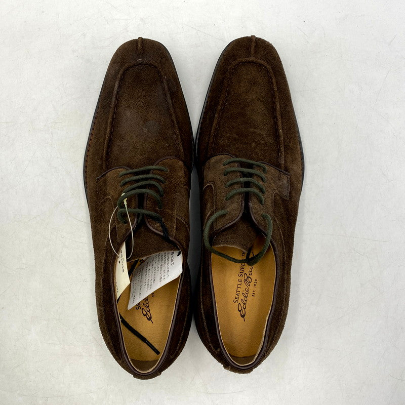 【中古品】【メンズ】 Eddie Bauer エディー・バウアー SUEDE DRESS SHOES スエード ドレスシューズ 靴 164-241120-as-24-izu サイズ：8 カラー：ブラウン 万代Net店