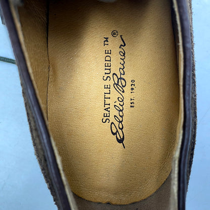 【中古品】【メンズ】 Eddie Bauer エディー・バウアー SUEDE DRESS SHOES スエード ドレスシューズ 靴 164-241120-as-24-izu サイズ：8 カラー：ブラウン 万代Net店