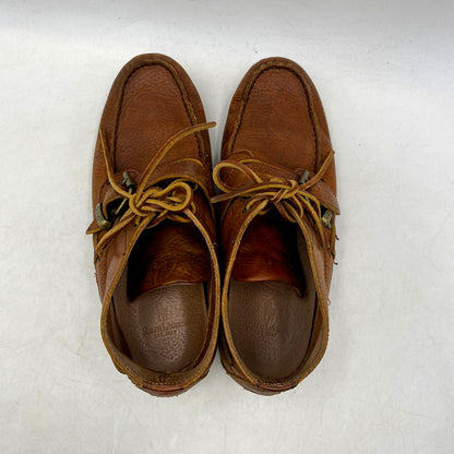 【中古品】【メンズ】 POLO RALPH LAUREN ポロ・ラルフローレン LACE UP BOOTS レースアップブーツ 中国製 シューズ 靴 164-241120-as-16-izu サイズ：9D カラー：ブラウン 万代Net店