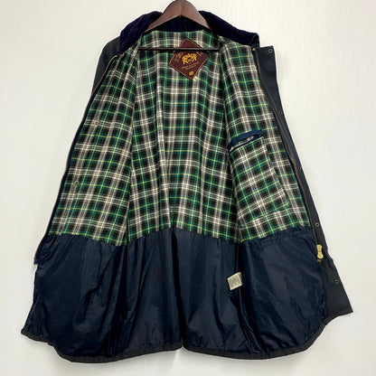 【中古品】【メンズ】  RICHMOND FOREST リッチモンド フォレスト 英国製 90S OILED JACKET オイルド ジャケット アウター 146-241118-mm-10-izu サイズ：L カラー：ネイビー系 万代Net店