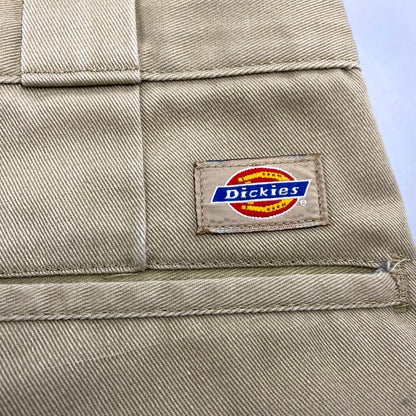 【中古品】【メンズ】 Dickies ディッキーズ 80S WORK PANTS ワークパンツ TALONジッパー ボトムス 157-241121-as-39-izu サイズ：W30 カラー：ベージュ 万代Net店