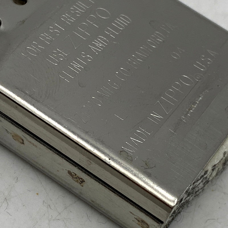 【中古品】【メンズ】 ZIPPO ジッポ 2004年製 特別限定品 吉宗 オイルライター 喫煙具  206-241120-ma-12-izu カラー：シルバー 万代Net店