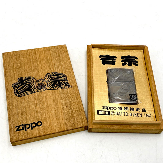 【中古品】【メンズ】 ZIPPO ジッポ 2004年製 特別限定品 吉宗 オイルライター 喫煙具  206-241120-ma-12-izu カラー：シルバー 万代Net店