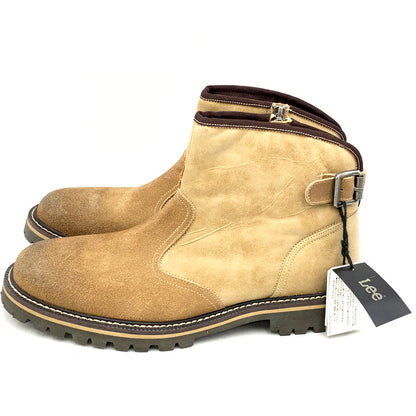 【中古品】【メンズ】 Lee リー SIDE ZIP BOOTS 52334 サイドジップ ブーツ シューズ 靴 165-241121-as-15-izu サイズ：26.5cm カラー：ベージュ 万代Net店