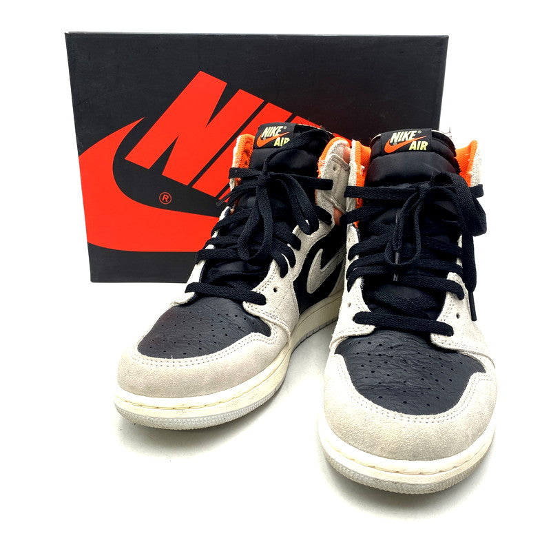 【中古品】【メンズ】 NIKE ナイキ AIR JORDAN 1 RETRO HIGH OG 555088-018 エアジョーダン 1 レトロ ハイ OG スニーカー シューズ 靴 160-241120-as-20-izu サイズ：28cm カラー：NEUTRAL GREY/BLACK 万代Net店