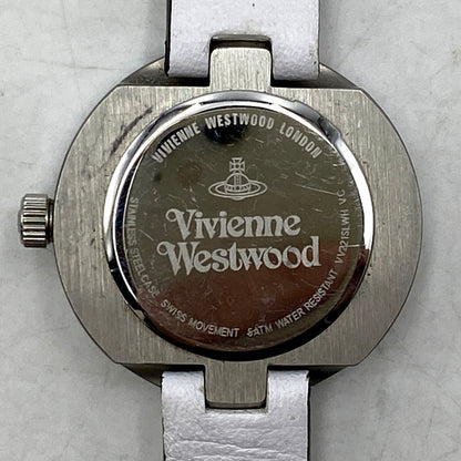 【中古品】【メンズ/レディース】 Vivienne Westwood ヴィヴィアンウエストウッド VV221SLWH サウスバンク クォーツ 腕時計 197-241119-as-21-izu カラー：ホワイト 万代Net店