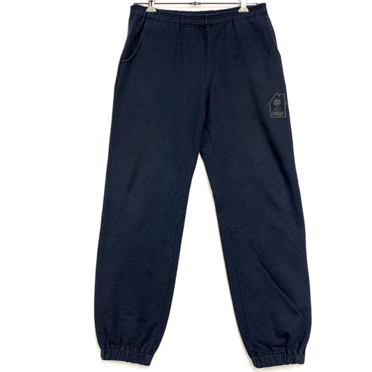 【中古品】【メンズ】  CITY COUNTRY CITY シティーカントリーシティー × IS-NESS イズネス STIRWISE EST SWEAT PANTS CCC-235P002 スウェットパンツ ロゴ プリント ズボン ボトムス 151-241122-ay-10-izu サイズ：L カラー：ネイビー 万代Net店