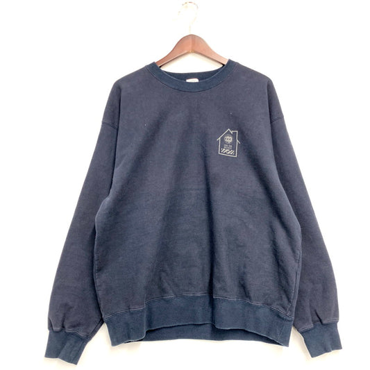 【中古品】【メンズ】  CITY COUNTRY CITY シティーカントリーシティー × IS-NESS イズネス CREWNECK SWEATSHIRT CCC-235C002 クルーネック スウェット ロゴ プリント トップス 140-241122-ay-09-izu サイズ：L カラー：ネイビー 万代Net店