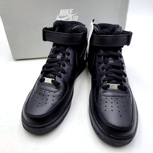 【中古美品】【メンズ】 NIKE ナイキ AIR FORCE 1 MID '07 CW2289-001 エア フォース 1 ミッド '07 スニーカー シューズ 靴 160-241120-as-28-izu サイズ：30cm カラー：BLACK/BLACK 万代Net店