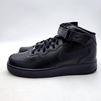 【中古美品】【メンズ】 NIKE ナイキ AIR FORCE 1 MID '07 CW2289-001 エア フォース 1 ミッド '07 スニーカー シューズ 靴 160-241120-as-28-izu サイズ：30cm カラー：BLACK/BLACK 万代Net店