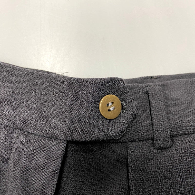 【中古品】【レディース】 GIORGIO ARMANI ジョルジオアルマーニ 90S WOOL SLACKS ウール スラックス パンツ ボトムス 171-241123-as-03-izu サイズ：40 カラー：ブラック 万代Net店