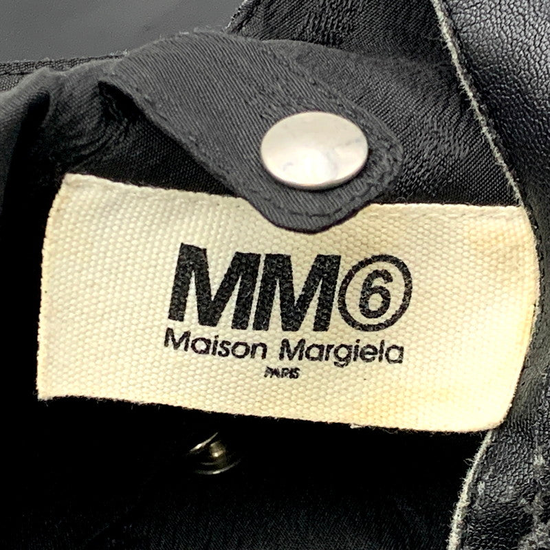 【現状渡し品】【メンズ/レディース】  MM6 MAISON MARGIELA JAPANESE BAG SMALL S54WD0043 エムエムシックス メゾン マルジェラ ジャパニーズバッグ スモール ハンドバッグ 鞄 カバン 188-241122-ay-12-izu カラー：ブラック 万代Net店