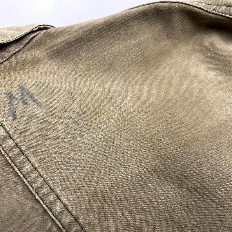 【中古品】【メンズ】  SWEDISH ARMY スウェーデン軍 40S METAL BUTTON WORK JACKET メタルボタンワークジャケット アウター 146-241122-ay-21-izu サイズ：下記参照 カラー：ブラウン系 万代Net店