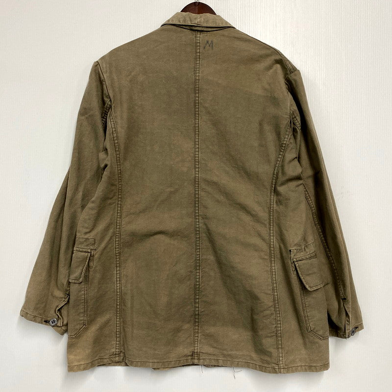 【中古品】【メンズ】  SWEDISH ARMY スウェーデン軍 40S METAL BUTTON WORK JACKET メタルボタンワークジャケット アウター 146-241122-ay-21-izu サイズ：下記参照 カラー：ブラウン系 万代Net店