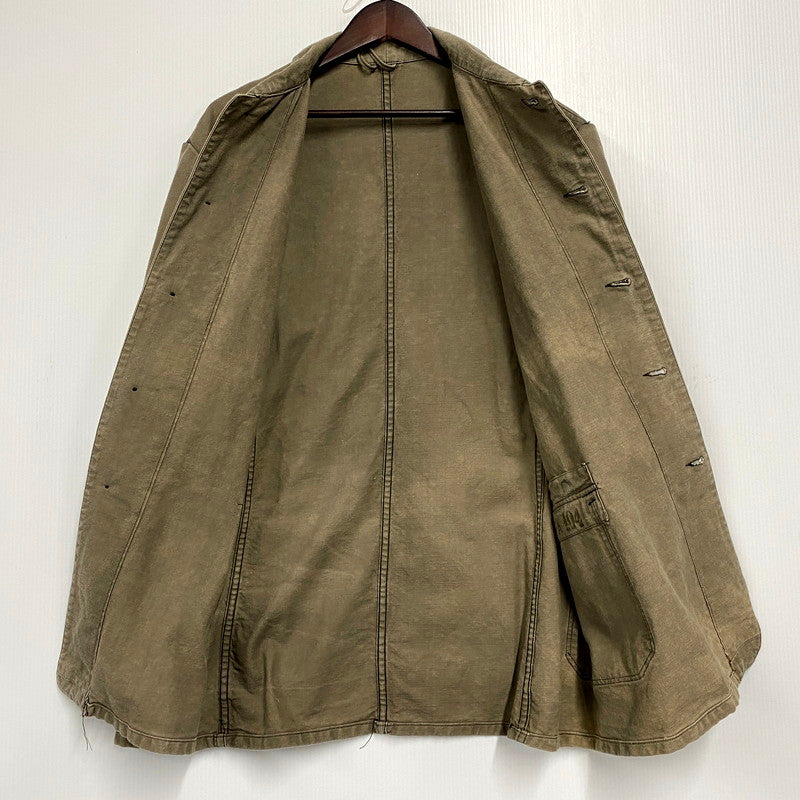 【中古品】【メンズ】  SWEDISH ARMY スウェーデン軍 40S METAL BUTTON WORK JACKET メタルボタンワークジャケット アウター 146-241122-ay-21-izu サイズ：下記参照 カラー：ブラウン系 万代Net店