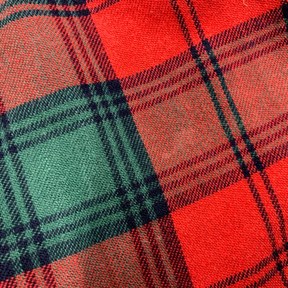 【現状渡し品】【メンズ】 L.L.Bean エルエルビーン 80-90S CHECK B.D.SHIRT チェック ボタンダウン シャツ USA製 ブロック体タグ 長袖 トップス 144-241123-as-17-izu サイズ：L カラー：レッド 万代Net店