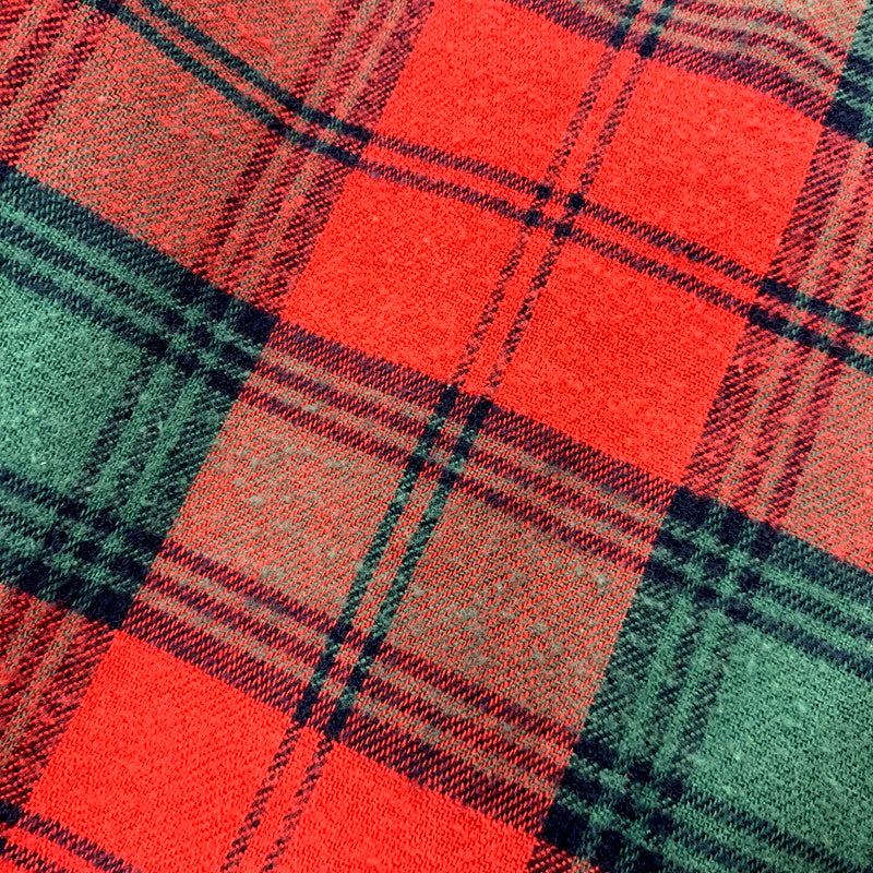 【現状渡し品】【メンズ】 L.L.Bean エルエルビーン 80-90S CHECK B.D.SHIRT チェック ボタンダウン シャツ USA製 ブロック体タグ 長袖 トップス 144-241123-as-17-izu サイズ：L カラー：レッド 万代Net店