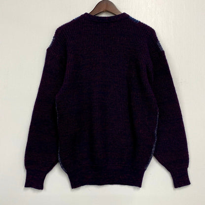 【中古品】【メンズ】 Arnold Palmer アーノルドパーマー 70-80S ACRYLIC KNIT SWEATER アクリルニットセーター 長袖 トップス 146-241123-as-09-izu サイズ：L カラー：マルチカラー 万代Net店