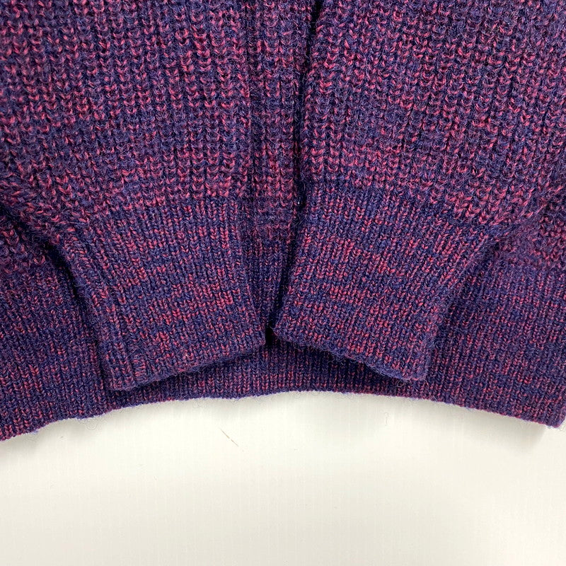 【中古品】【メンズ】 Arnold Palmer アーノルドパーマー 70-80S ACRYLIC KNIT SWEATER アクリルニットセーター 長袖 トップス 146-241123-as-09-izu サイズ：L カラー：マルチカラー 万代Net店