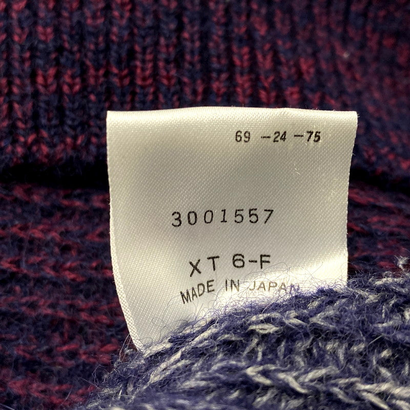 【中古品】【メンズ】 Arnold Palmer アーノルドパーマー 70-80S ACRYLIC KNIT SWEATER アクリルニットセーター 長袖 トップス 146-241123-as-09-izu サイズ：L カラー：マルチカラー 万代Net店