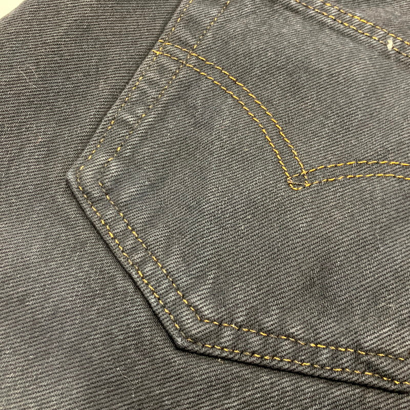 【中古品】【メンズ】 Levi's リーバイス DENIM PANTS 501 後染め ブラック デニムパンツ 刻印647 ジーンズ ボトムス 157-241124-as-31-izu サイズ：33×34 カラー：ブラック 万代Net店