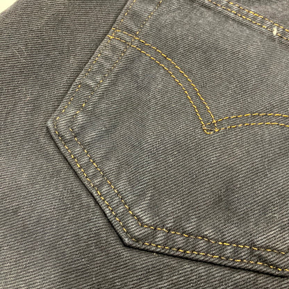 【中古品】【メンズ】 Levi's リーバイス DENIM PANTS 501 後染め ブラック デニムパンツ 刻印647 ジーンズ ボトムス 157-241124-as-31-izu サイズ：33×34 カラー：ブラック 万代Net店