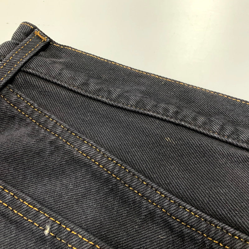 【中古品】【メンズ】 Levi's リーバイス DENIM PANTS 501 後染め ブラック デニムパンツ 刻印647 ジーンズ ボトムス 157-241124-as-31-izu サイズ：33×34 カラー：ブラック 万代Net店