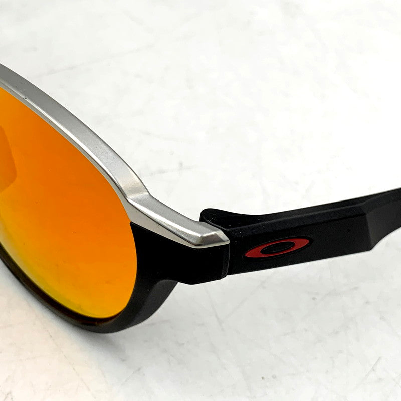 【中古品】【メンズ/レディース】 OAKLEY オークリー COINFLIP SUNGLASSES OO4144F-0456 コインフリップ サングラス 203-241123-as-38-izu サイズ：56口17-145 カラー：ブラック×オレンジ系 万代Net店