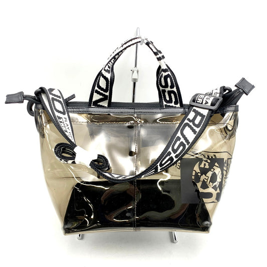 【中古品】【メンズ/レディース】  Russeluno ラッセルノ CLEAR CART BAG RGD-2322807 クリア カートバッグ カバン 鞄 188-241123-as-37-izu カラー：ブラック 万代Net店