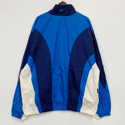 【中古品】【メンズ】 NIKE ナイキ 90S NYLON JACKET 90年代 ナイロンジャケット アウター 長袖 146-241124-ma-06-izu サイズ：XXL カラー：青系マルチ 万代Net店