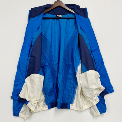 【中古品】【メンズ】 NIKE ナイキ 90S NYLON JACKET 90年代 ナイロンジャケット アウター 長袖 146-241124-ma-06-izu サイズ：XXL カラー：青系マルチ 万代Net店