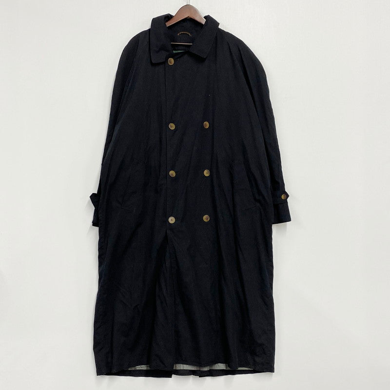 【中古品】【メンズ】  NEWPORT HARBOR ニューポートハーバー TRENCH COAT USA製 トレンチコート アウター 長袖 146-241124-ma-09-izu サイズ：40 カラー：ブラック 万代Net店