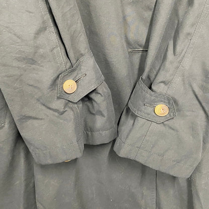 【中古品】【メンズ】  NEWPORT HARBOR ニューポートハーバー TRENCH COAT USA製 トレンチコート アウター 長袖 146-241124-ma-09-izu サイズ：40 カラー：ブラック 万代Net店