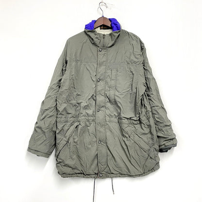 【中古品】【メンズ】 Eddie Bauer エディー・バウアー 80S NYLON HUNTING JACKET ナイロン ハンティングジャケット アウター 146-241124-as-09-izu サイズ：L カラー：グレー 万代Net店