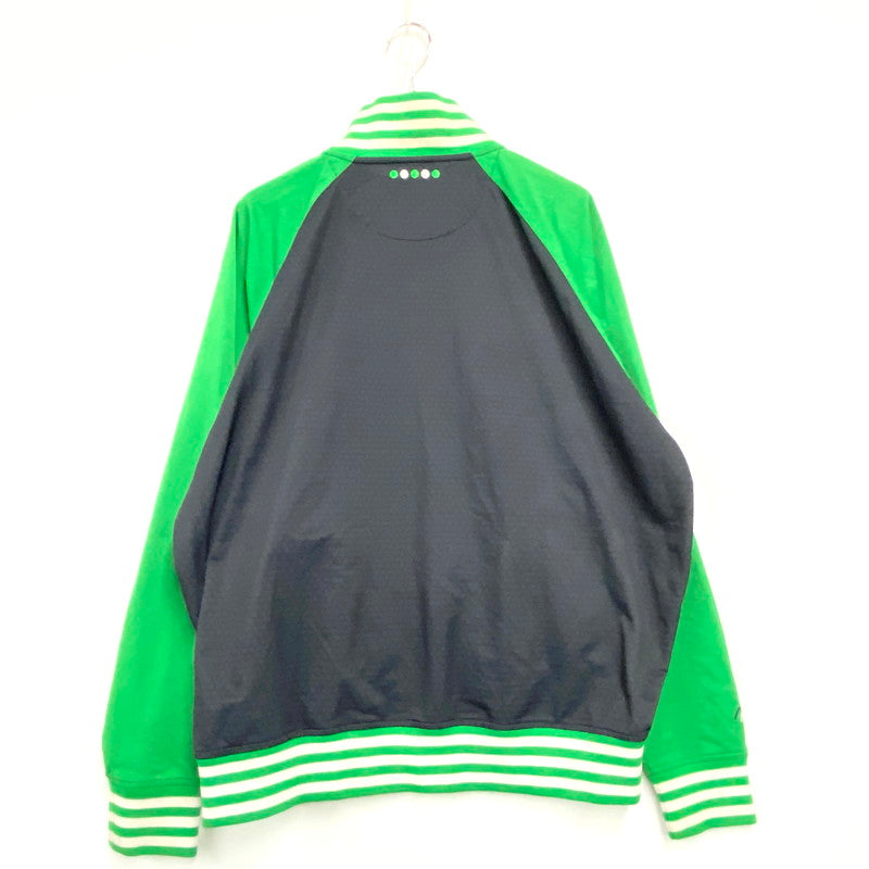 【現状渡し品】【メンズ】  COOGI クージー TRACK JACKET トラックジャケット アウター 146-241124-as-08-izu サイズ：XL カラー：ネイビー系×グリーン 万代Net店