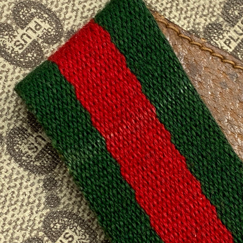 【中古品】【メンズ/レディース】  OLD GUCCI オールドグッチ GG PLUS GGプラス シェリーライン トートバッグ ハンドバッグ カバン 鞄 180-241124-as-23-izu カラー：ベージュ 万代Net店