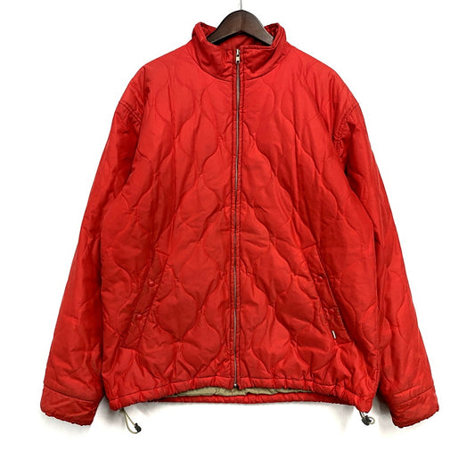 【中古品】【メンズ】  OLD STUSSY オールドステューシー 90S QUILTING JACKET キルティング ジャケット アウター 142-241125-as-23-izu サイズ：XL カラー：レッド 万代Net店