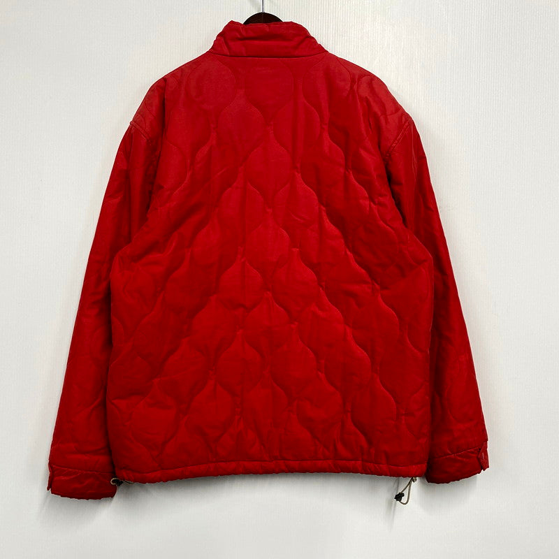 【中古品】【メンズ】  OLD STUSSY オールドステューシー 90S QUILTING JACKET キルティング ジャケット アウター 142-241125-as-23-izu サイズ：XL カラー：レッド 万代Net店