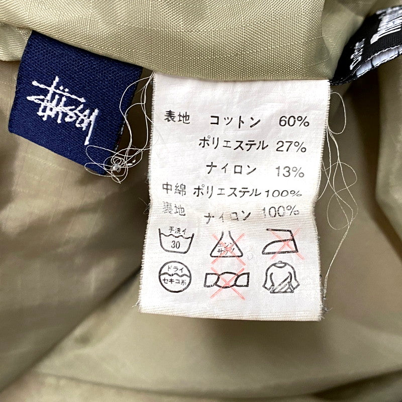 【中古品】【メンズ】  OLD STUSSY オールドステューシー 90S QUILTING JACKET キルティング ジャケット アウター 142-241125-as-23-izu サイズ：XL カラー：レッド 万代Net店