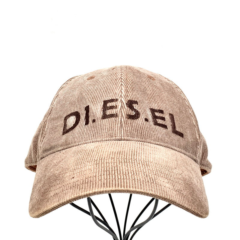 【中古品】【メンズ/レディース】 DIESEL ディーゼル CORDUROY CAP コーデュロイ キャップ 帽子 185-241127-as-32-izu サイズ：ONE SIZE カラー：ブラウン 万代Net店