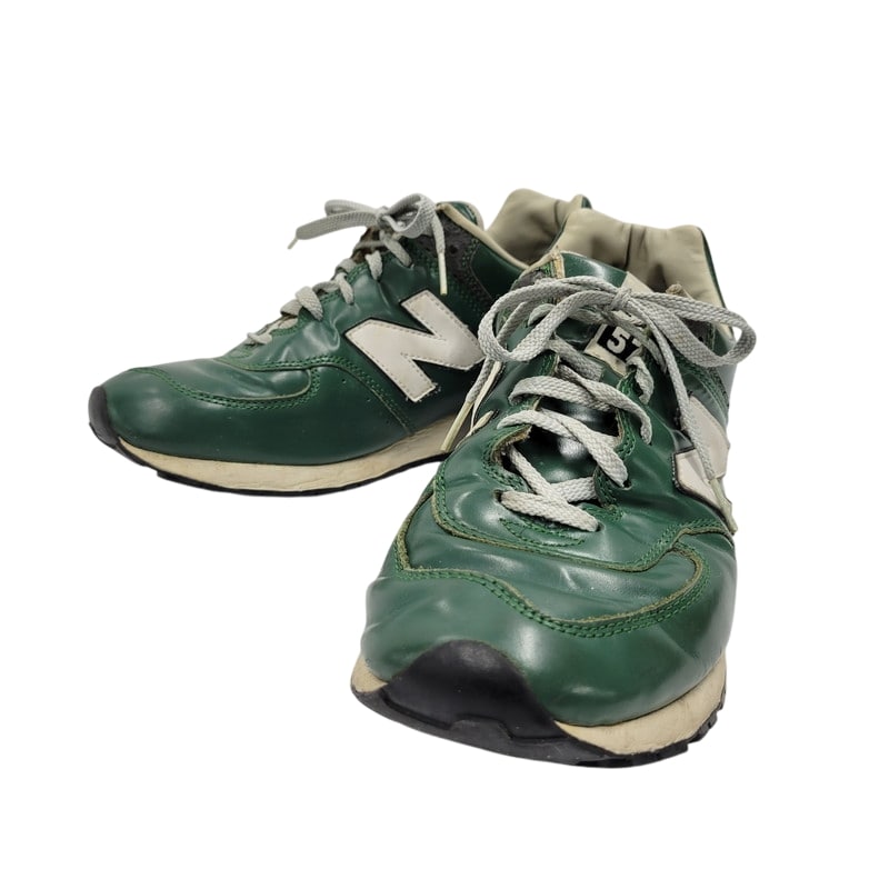 【ジャンク品】【メンズ】 NEW BALANCE ニューバランス M576G 90S ローカットスニーカー シューズ 靴 163-241127-as-16-izu サイズ：UK9.5 カラー：グリーン 万代Net店