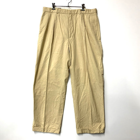 【中古品】【メンズ】  POLO GOLF RALPH LAUREN ポロゴルフ ラルフローレン 90S CHINO PANTS チノパンツ ボトムス 157-241128-as-15-izu サイズ：38×32 カラー：ベージュ 万代Net店