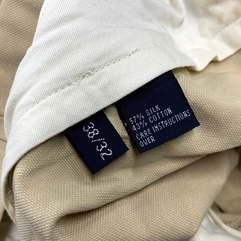 【中古品】【メンズ】  POLO GOLF RALPH LAUREN ポロゴルフ ラルフローレン 90S CHINO PANTS チノパンツ ボトムス 157-241128-as-15-izu サイズ：38×32 カラー：ベージュ 万代Net店