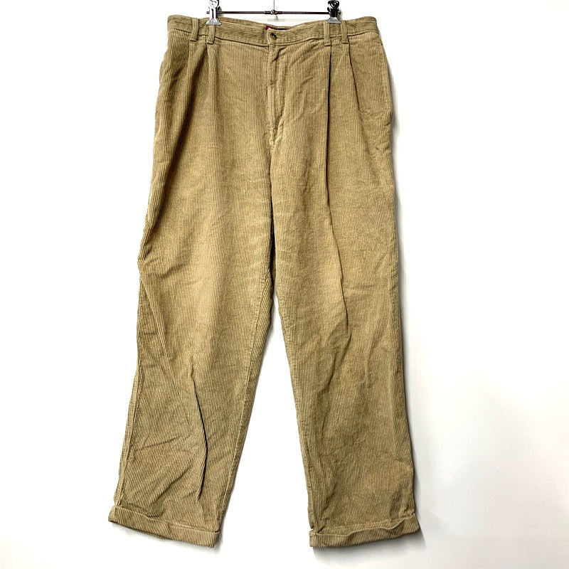 【中古品】【メンズ】  CHAPS RALPH LAUREN チャップス ラルフローレン 90S CORDUROY PANTS コーデュロイ パンツ ボトムス 157-241128-as-16-izu サイズ：36×32 カラー：ベージュ 万代Net店