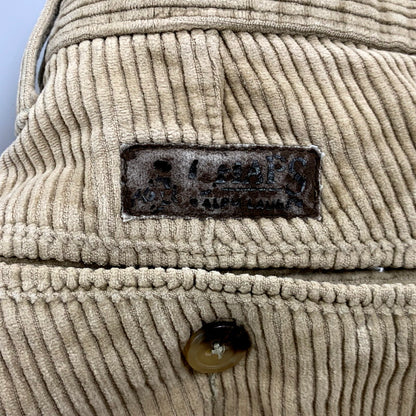 【中古品】【メンズ】  CHAPS RALPH LAUREN チャップス ラルフローレン 90S CORDUROY PANTS コーデュロイ パンツ ボトムス 157-241128-as-16-izu サイズ：36×32 カラー：ベージュ 万代Net店