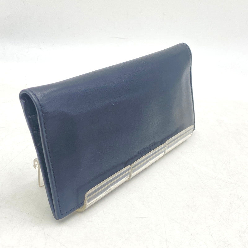 【中古品】【メンズ/レディース】 COACH コーチ 929 ブレスト ポケット ウォレット 長財布 181-241129-as-25-izu カラー：ブラック 万代Net店