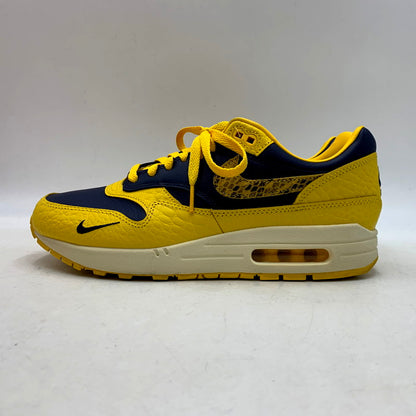 【中古品】【メンズ】 NIKE ナイキ FJ5479-410 WOMEN'S AIR MAX 1 PRM HEAD TO HEAD  ウィメンズ エアマックス  1プレミアム スニーカー シューズ 靴 160-241130-mm-15-izu サイズ：27.5cm カラー：イエロー/ネイビー 万代Net店