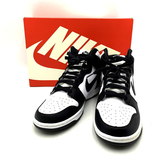 【中古美品】【メンズ】 NIKE ナイキ DD1399-105 DUNK HIGH CHAMPIONSHIP WHITE ダンク ハイ チャンピオンシップ ホワイト スニーカー シューズ 靴 160-241130-mm-14-izu サイズ：28.0cm カラー：ブラック/ホワイト 万代Net店